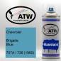 Preview: Chevrolet, Brigade Blue, 707A / 736 (1960): 400ml Sprühdose, von ATW Autoteile West.